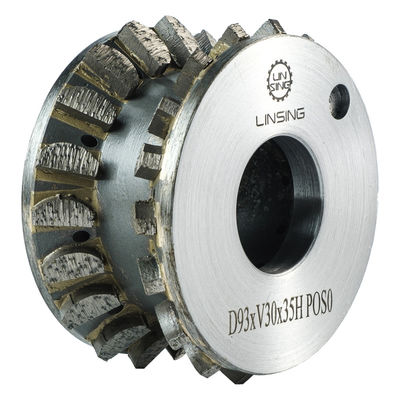Roda de Dialéia de Resina Segmentada Roda de Profilamento de Mão de Diamante para Borda de Pedra de Granito de Mármore