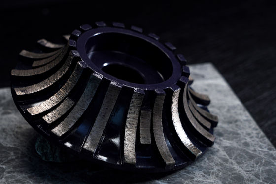 Roda de Dialéia de Resina Segmentada Roda de Profilamento de Mão de Diamante para Borda de Pedra de Granito de Mármore