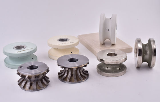 50-100mm de fio tamanho 10-50 CNC roda de perfis de diamante para em várias aplicações