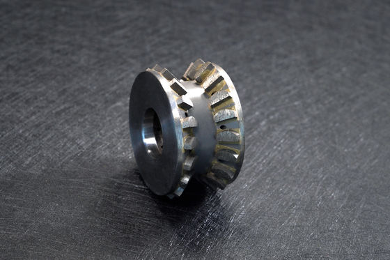 Roda de perfis de diamante de alumínio de 1 polegada para moldagem de granito