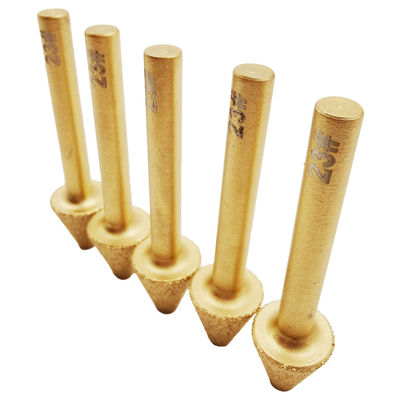 Grátis e precisos 12MM vácuo brasado diamante de gravura Bit para resultados consistentes