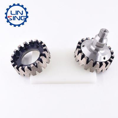 Calibração CNC estofamento de diamantes moagem de moagem para granito mármore quartzo 50mm de diâmetro