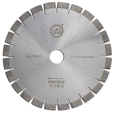Sinterizado D400mm Segmentado Dentes curtos Diamante Serra Lâmina para corte de granito Durável