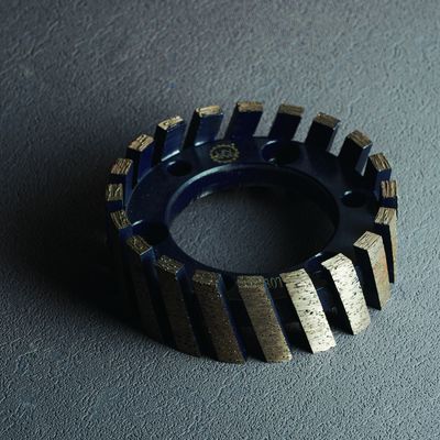 50 mm Ferramenta de diamante de granito azul CNC para polir e moer mármore