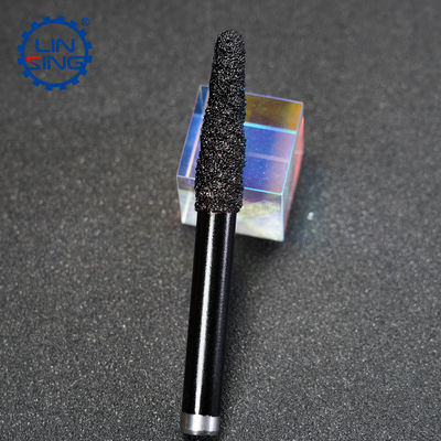 Função de gravação 45 Mn Material do corpo Ferramentas CNC de diamante para escultura de pedra e mármore