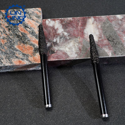 Bit de escultura em pedra de diamante com função de gravura e revestimento TiCN de 10 mm