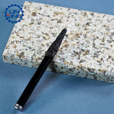 Bit de escultura em pedra de diamante com função de gravura e revestimento TiCN de 10 mm