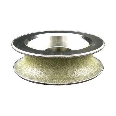 64-134mm Long Life span ferramentas de perfis de blocos de pedra CNC vácuo desenhado roda de moagem de diamantes para perfis
