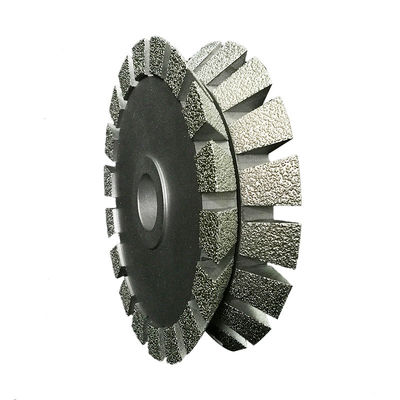 64-134mm Long Life span ferramentas de perfis de blocos de pedra CNC vácuo desenhado roda de moagem de diamantes para perfis
