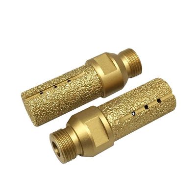 Máquina de Laveira CNC Diamante de vácuo Brazed Finger Bit para Moagem de Roda de Laveira de Countertop