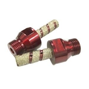 Máquina de Laveira CNC Diamante de vácuo Brazed Finger Bit para Moagem de Roda de Laveira de Countertop