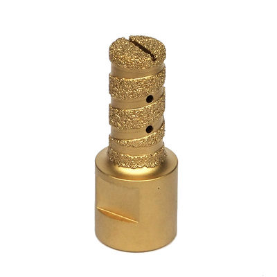 Máquina de Laveira CNC Diamante de vácuo Brazed Finger Bit para Moagem de Roda de Laveira de Countertop