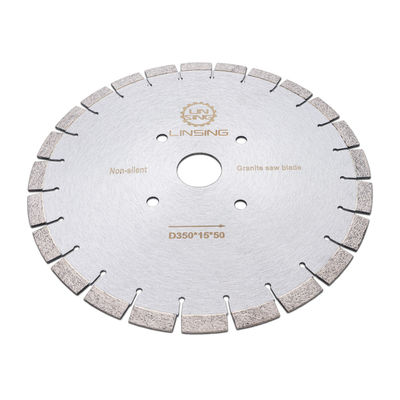 Lâmina de serra de diamante D350mm personalizada para corte de laje de pedra Multiblade e sem silêncio
