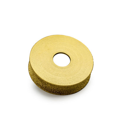 Roda de moagem de perfis de borra de diamante de borra de pedra de vácuo 64-134mm pó metálico