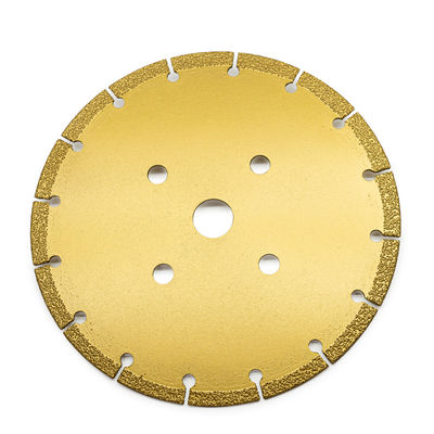 OBM Suporte personalizado Ferramentas de diamante Disco de corte de diamante Vacuo Brasado Láminas de serra de diamante para granito
