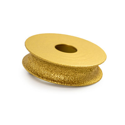 Roda de moagem de perfis de borra de diamante de borra de pedra de vácuo 64-134mm pó metálico