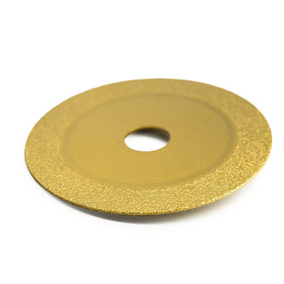OBM Suporte personalizado Ferramentas de diamante Disco de corte de diamante Vacuo Brasado Láminas de serra de diamante para granito