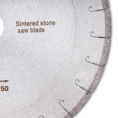 Lâmina de serra de diamante de alta frequência D350mm para cortar mármore de Dekton de forma eficiente