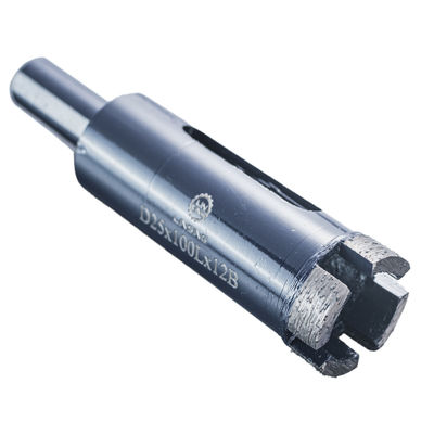 Ferramentas de perfuração de núcleo de diamante tipo segmentado de prensagem a quente para quartzo de granito de mármore 6-125 mm