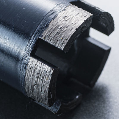 Ferramentas de perfuração de núcleo de diamante tipo segmentado de prensagem a quente para quartzo de granito de mármore 6-125 mm