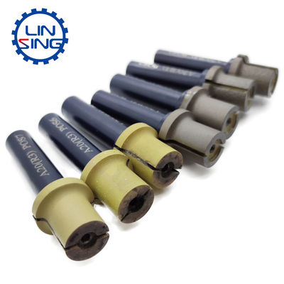 D60mm Vacuum Brazed Diamond Finger Milling Beveling Tile Drilling Bits para Granite Milling Cutter