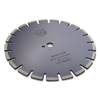 10 mm Largura da lâmina D350 mm Lâmina de serra circular de diamante para corte suave e preciso de asfalto