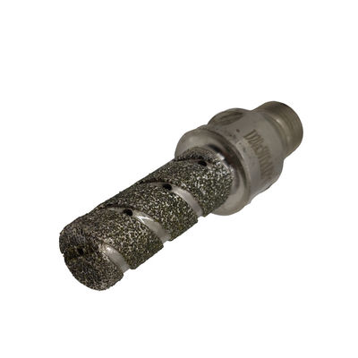 Perfuração de azulejos de porcelana sem esforço com metal e diamante electroplated Finger Bit