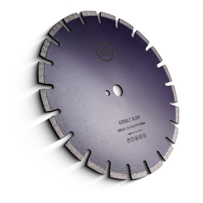 10 mm Largura da lâmina D350 mm Lâmina de serra circular de diamante para corte suave e preciso de asfalto