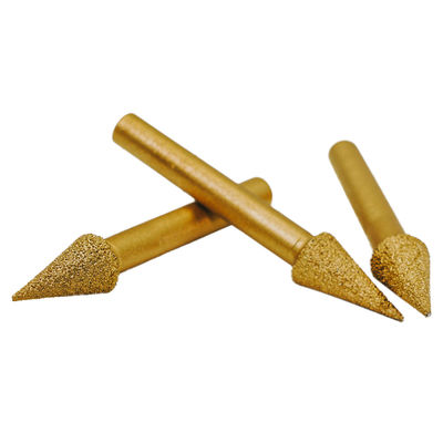 Bits de gravação em vácuo de suporte OBM personalizado para moagem fina de borda de pedra de metal