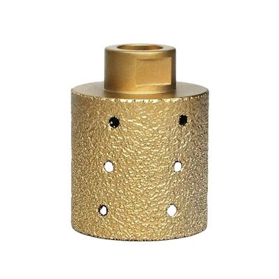 Máquina de afundamento CNC Roda de afundamento de mármore Vacuum Brazed Diamond Finger Bit Drilling Tool