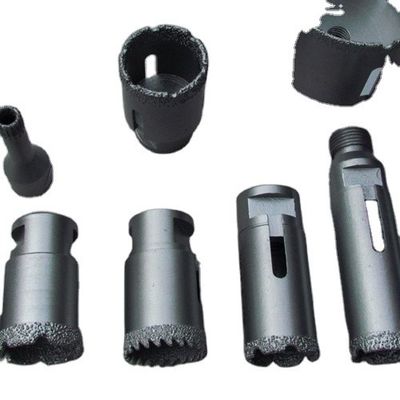 Máquina de afundamento CNC Roda de afundamento de mármore Vacuum Brazed Diamond Finger Bit Drilling Tool