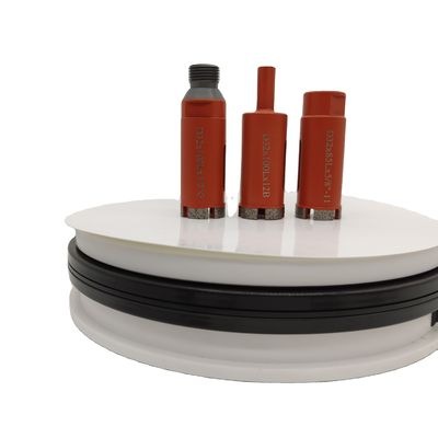 Máquina de afundamento CNC Roda de afundamento de mármore Vacuum Brazed Diamond Finger Bit Drilling Tool