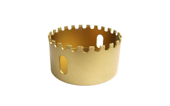 Máquina de afundamento CNC Roda de afundamento de mármore Vacuum Brazed Diamond Finger Bit Drilling Tool