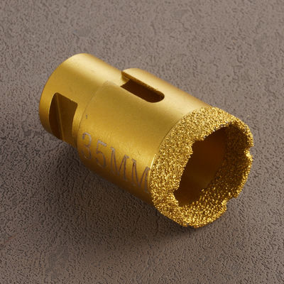 Suporte OEM Personalizado M14 Vacuum Drazed Diamond Core Drill Bit para corte de concreto