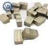 Diamante Saw Blade Disc Cutter Tip para segmento de arenito de granito basalto 24 * 6.6/7.4 * 15mm