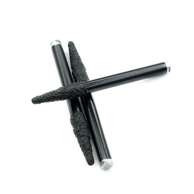 Diamante em Brazagem a Vácuo 6 mm 8 mm Cortador de Moagem Gravação V Bits Flat Para Escultura de Mármore