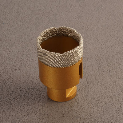 Bito de perfuração de núcleo de diamante para azulejos de pedra dura ferramentas de perfuração de rocha de granito de mármore seco