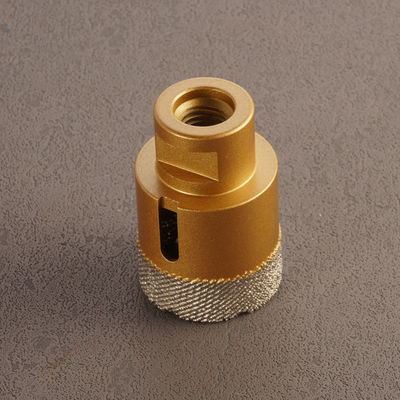 Bito de perfuração de núcleo de diamante para azulejos de pedra dura ferramentas de perfuração de rocha de granito de mármore seco