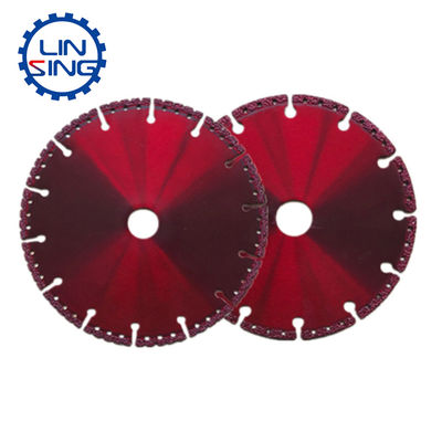 Diamante em pó liga de aço travertino cortando lâmina de diamante com 0,472in altura da borda