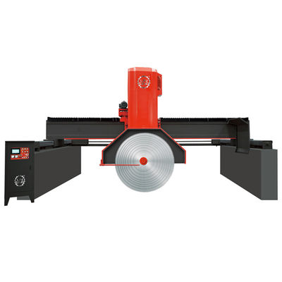 Linsing Quatro Post Guia Multi Blade Bridge Saw Machine para corte de blocos de granito