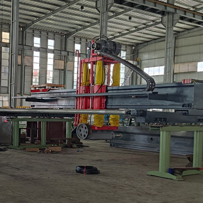 Linsing Quatro Post Guia Multi Blade Bridge Saw Machine para corte de blocos de granito
