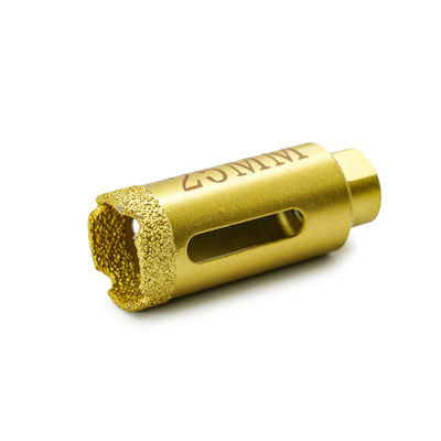 OBM Support Linsing Diamond Vacuum Brazed Dry Drilling Core Bits para concreto de granito