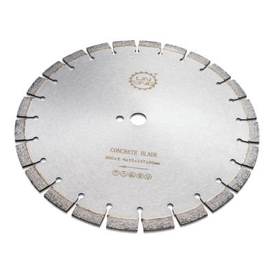 Lâmina de diamante segmentada de 14 polegadas para solda de alta frequência de concreto e OEM personalizado