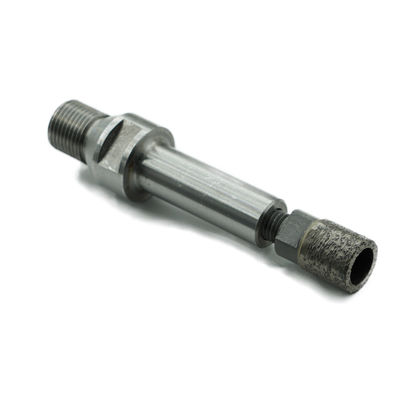Finalização simples D60mm Vacuum Brazed Core Bit para perfuração precisa e em materiais duros