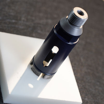 Finalização simples D60mm Vacuum Brazed Core Bit para perfuração precisa e em materiais duros