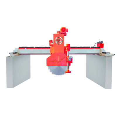 Cortador de blocos de pedra com serra de ponte horizontal e vertical e sistema de controlo PLC