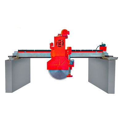 Cortador de blocos de pedra com serra de ponte horizontal e vertical e sistema de controlo PLC