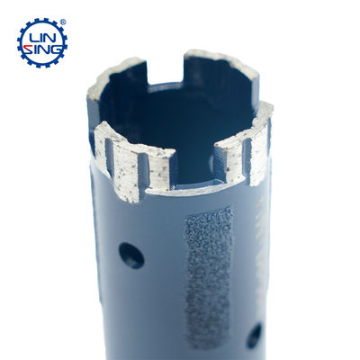 Suporte personalizado OEM Diamond Core Drill Bit para perfurar tijolos e pedras refratários