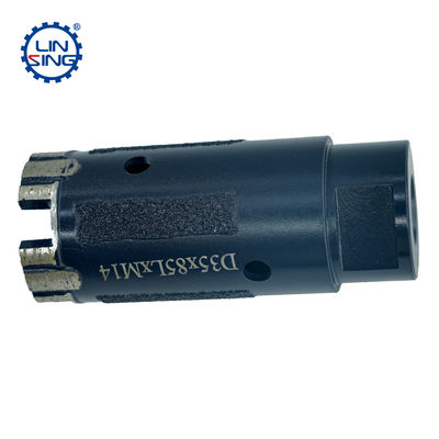 Suporte personalizado OEM Diamond Core Drill Bit para perfurar tijolos e pedras refratários