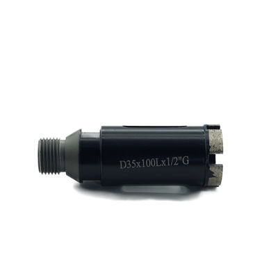 Perfuração de rocha feita fácil LINSING 6-102MM Core Anular Drill Bit com segmentos de diamante
